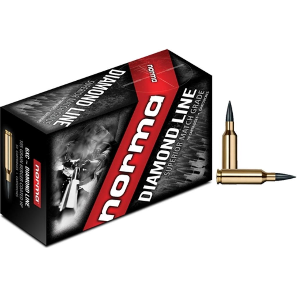 ammo CD6枚組 AMMO 6MM XC 105GR NORMA DIAMOND LINE (50)